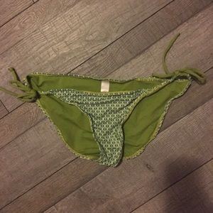 Green Bathing Suit Bottom
